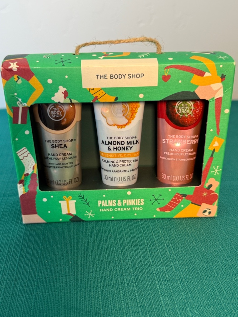 The Body Shop Palms & Pinkies Hand Cream Trio